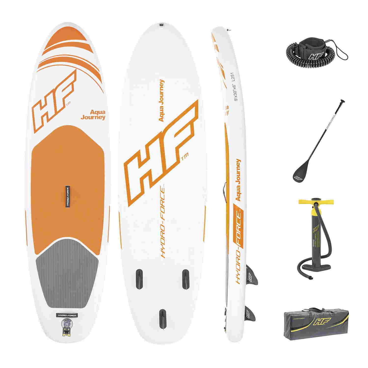 Доска SUP надувная Bestway Hydro Force Aqua Journey 9.0