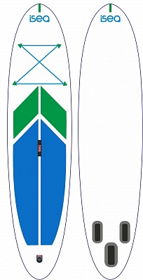 Доска SUP надувная Isea Breeze 10'6