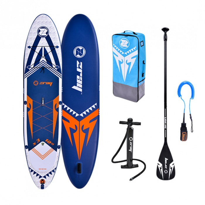 Доска SUP надувная Zray X-Rider Epic (X3) 12' 2019